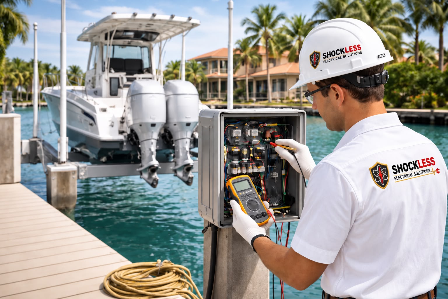 Dock lift and pedestal